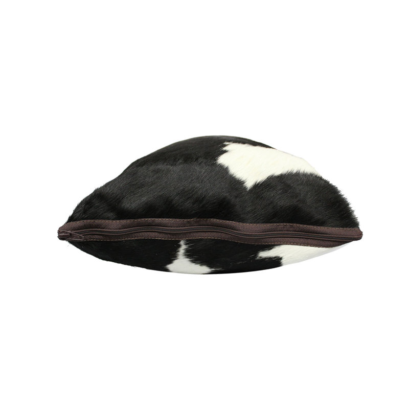 Authentic Cowhide Lumbar Pillow Cover