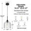 Luminaire suspendu 1 lumière-2146534674