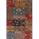 Fusion Wool Floral Area Rug