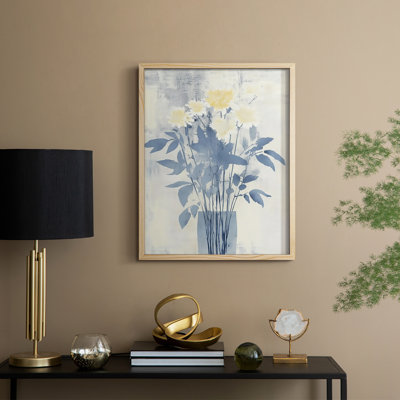 FLORAL Series DCLXXXIV Framed Print - Solid Wood
