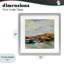 American West Distorsion, impression sous verre encadrée, design par Silvia Vassileva-1207029722-1207029720