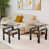 Plateau gris/ base noire
