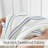 Striped Modern Farmhouse Kitchen Curtains Linen Look Cafe Curtains-671088896-671088956