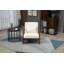 Chaise d'appoint Mid-Century moderne avec structure en bois-1226749579-1226749583