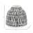 Modern Ceramic and Stoneware Vase with Embossed Geometric Pattern for Sleek Decorative Accent Display-874152401-901951437