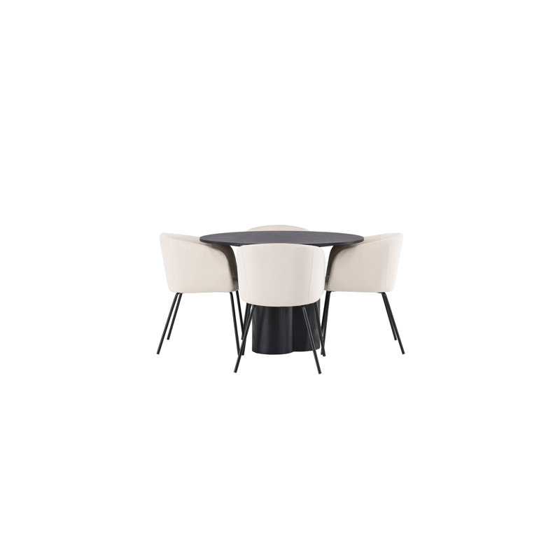 Mackavelli 4 - Person Dining Set