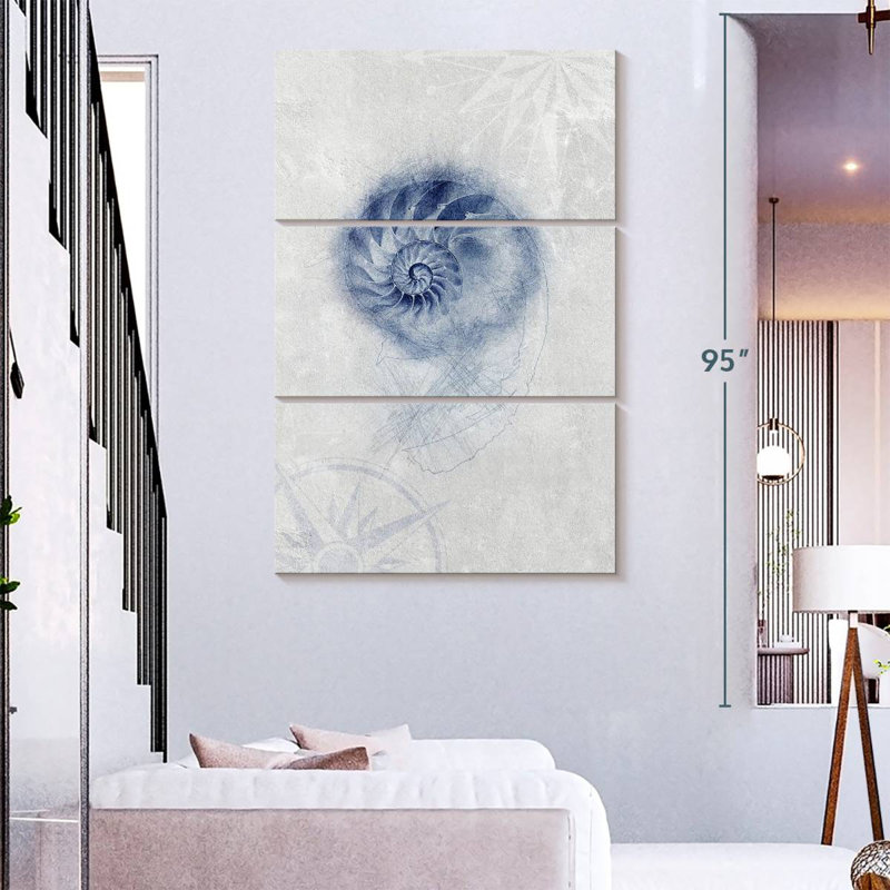 Brampt Ocean Memories I, H 74 po x l 48 po
