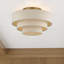 Très grand semi-encastré 4 lumières Ashani-122725080