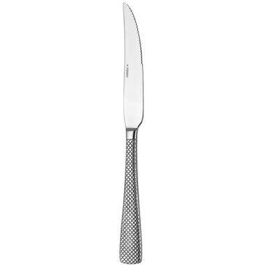 Zwilling Stainless-Steel Dinner Steak Knives and Forks, Set of 12