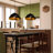 14.8'' Single-head Black Dining Chandelier Adjustable Height (including E26 Bulb)