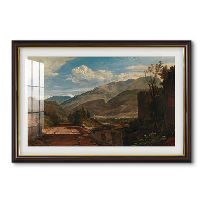 Bonneville, Savoie, 1803 - Estampe encadrée sur mesure par J.M.W. Turner
