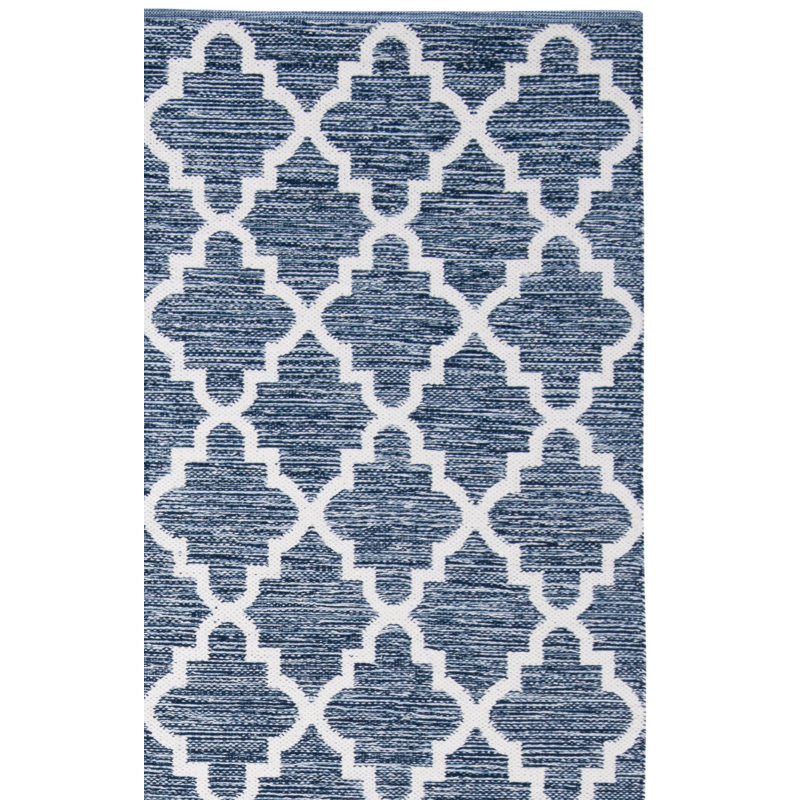 Tapis géométrique tissé à la main Eliana, Rectangulaire 3 pi x 5 pi