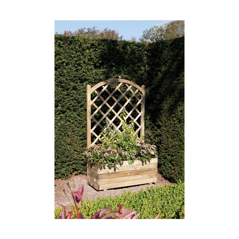Rowlinson Rectangular Planter & Lattice