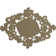 22 1/2"W x 30 3/8"H x 1 1/2"P Katheryn Ceiling Medallion