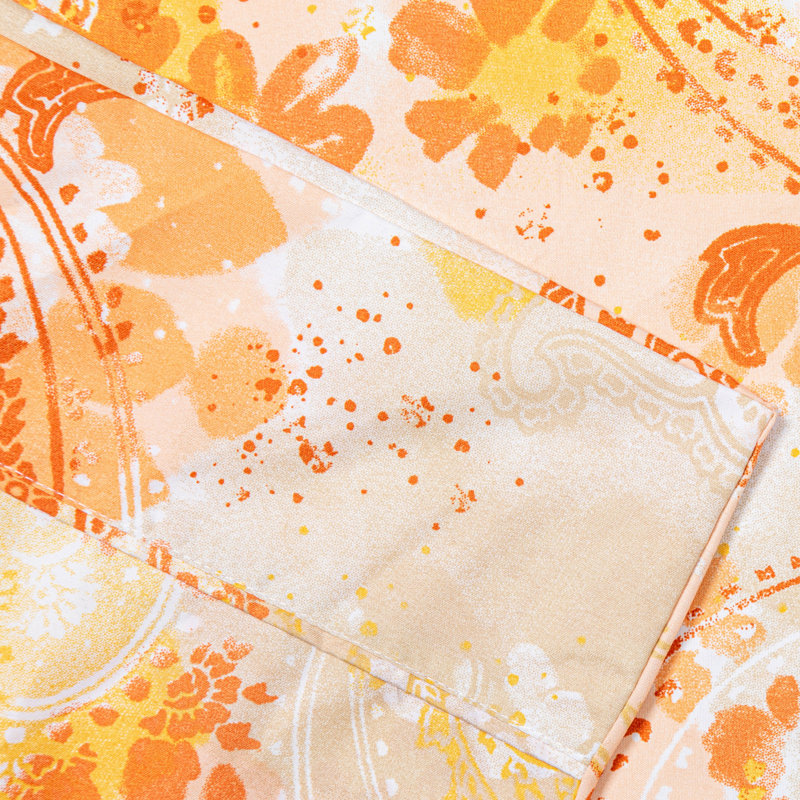100% Polyester Floral Sheet Set, King