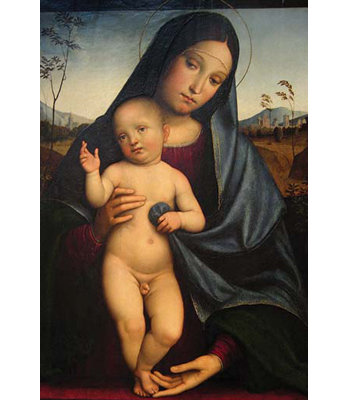 " Madonna And Child " by Hans Memling