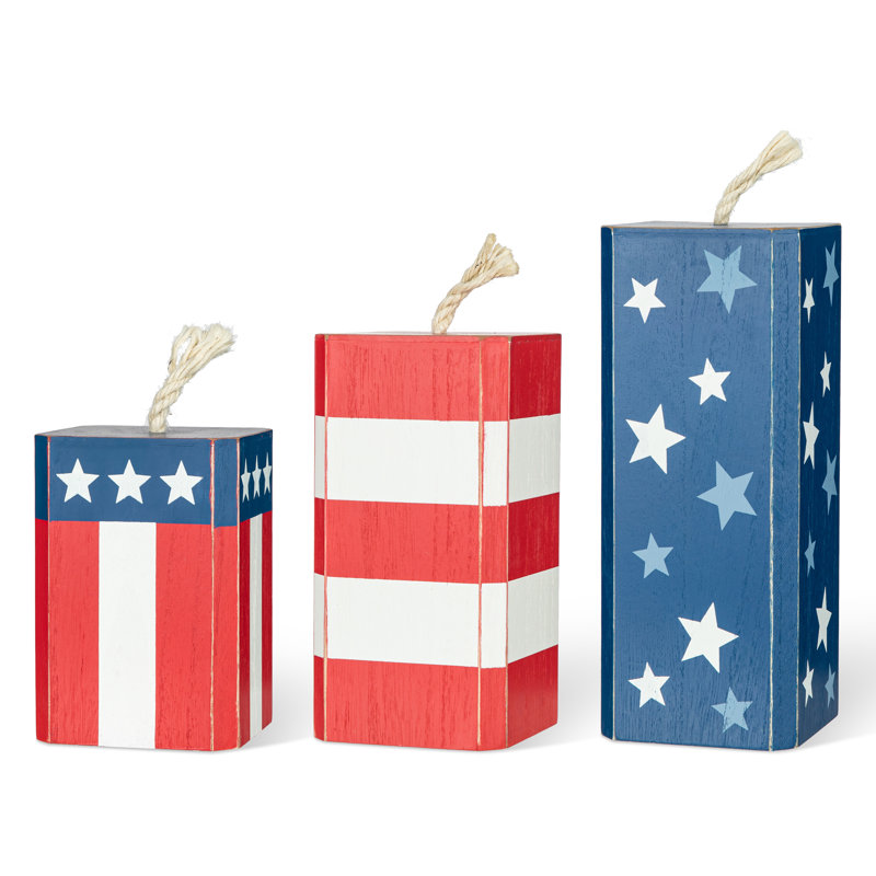 Patriotic/American Firecracker Table Decor