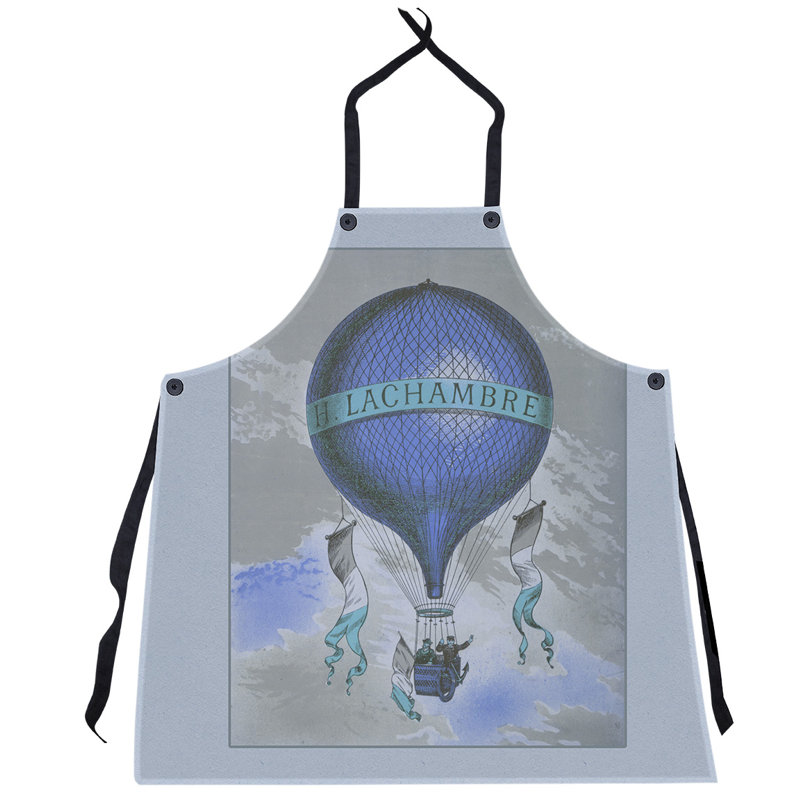 Bib Apron, Sky Blue/Blue