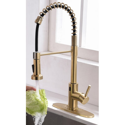 HHK HOME Pull Down Touchless Kitchen Faucet