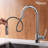 Single Handle Two Modes Pull-down Kitchen Faucet-104200657