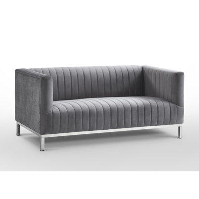 Winkleman 63.4'' Velvet Loveseat