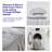 Ultra Soft Microplush Solid Fleece Sheet Set - Queen, Grey-117002902-117002903