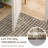 Machine Washable Rug Modern Plaid Rug Soft Area Rug Non Slip Soft Thin Rug Low Pile Foldable Rug for Living Room, Bedroom, Dining Room-1629886341