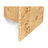 Liam Burl 22.5" Nightstand