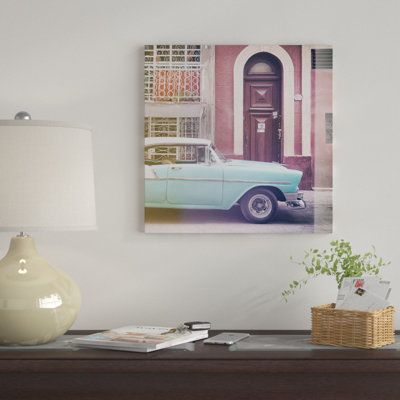 « cuba fuerte collection "voiture-classique à la havane » par philippe hugonnard,, impression sur toile tendue
