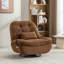 Power Recliner Swivel Glider With USB Charger, Bluetooth Music Player, And Multiple Function Modes For Sleep, Work, And Leisure