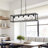 Darlington 5 - Light Kitchen Island Chandelier Dimmable Linear Chandelier-250328766