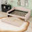 Upholstered Daybed with Twin Trundle and LED-169157139-169157141