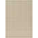 Bakstran Plaid Hand Woven Wool Champagne Area Rug