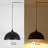 Mehriban 11.8" Wide 1 - Light Plug In Pendant Lights with On/Off Dimmer Switch-902383837
