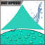 Voile d'ombrage imperméable Amgo Triangle-103519260-103519256