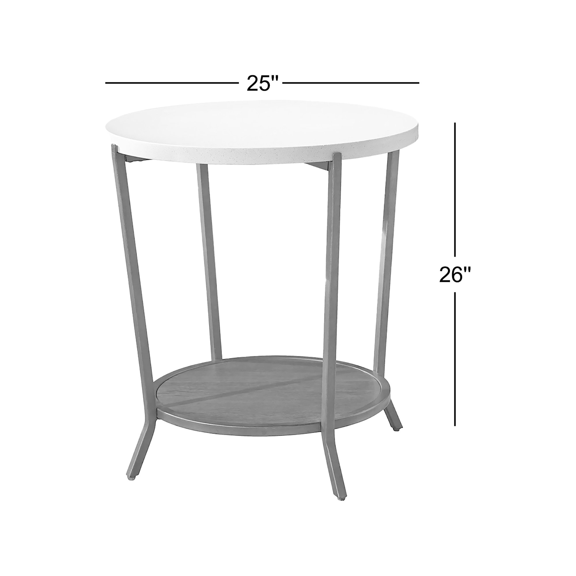 Vivora Stone End Table