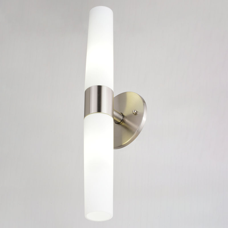 Elliot 2 - Light Dimmable Vanity Light, Satin Nickel