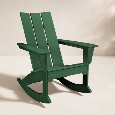 POLYWOOD® Modern Rocking Adirondack Chair