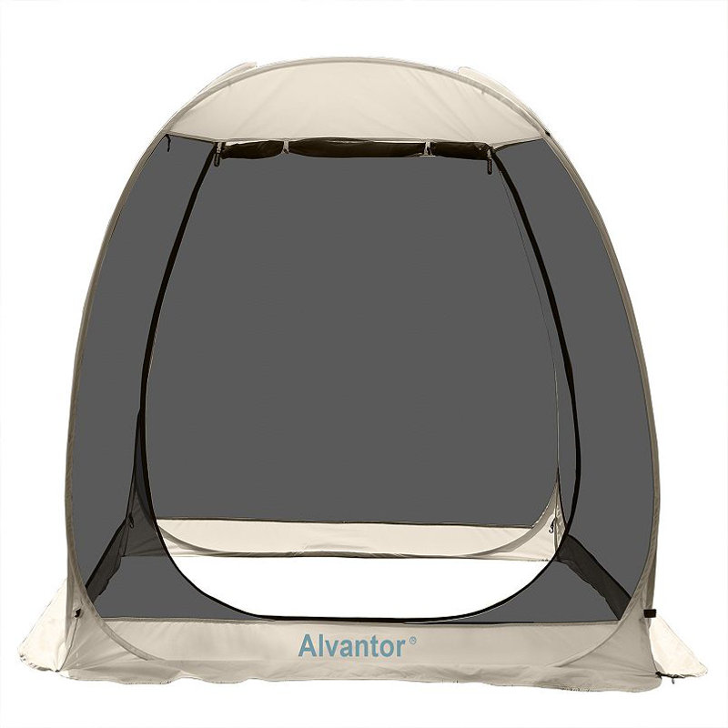 Screen House Tent Pop-Up, Portable Screen Room Canopy Instant Screen Tent with Carry Bag, 78" H x 72" W x 72" D