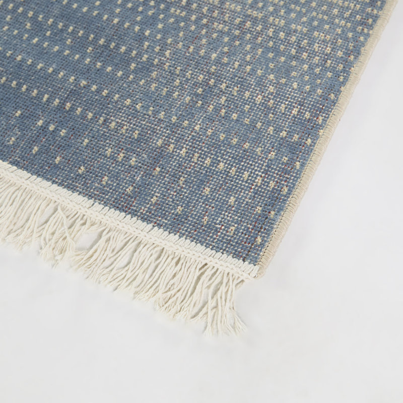 Tapis bleu Kentav, Rectangle 5 pi 3 po x 6 pi 12 po