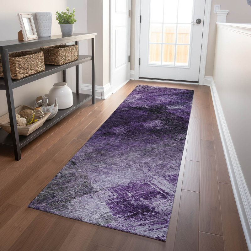 Tapis intérieur / extérieur Fayme, Tapis de couloir 2 pi 3 po x 7 pi 6 po