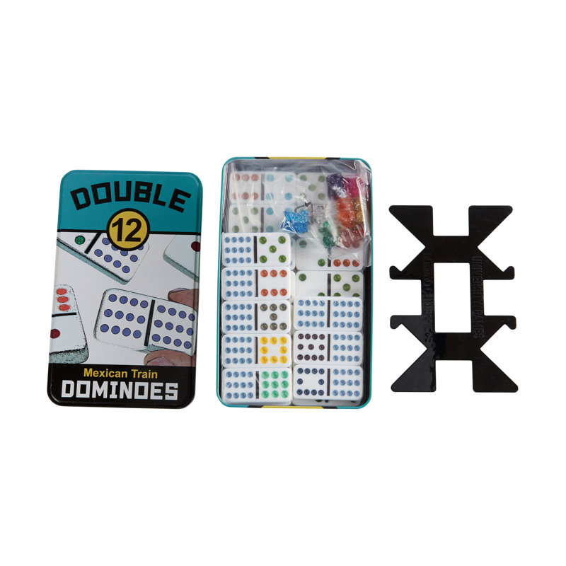 Double 12 dominos mexicains