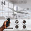 Irene 5 - Blade LED Ceiling Fan with Light Kit Included-264797997-264743192-190528865