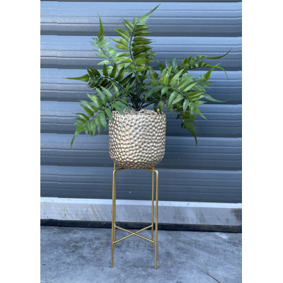 152.4cm Faux Fern Plant in Pot Liner