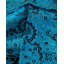Tapis bleu nouvel âge 8 pi 1 po x 8 pi 2 po Daia