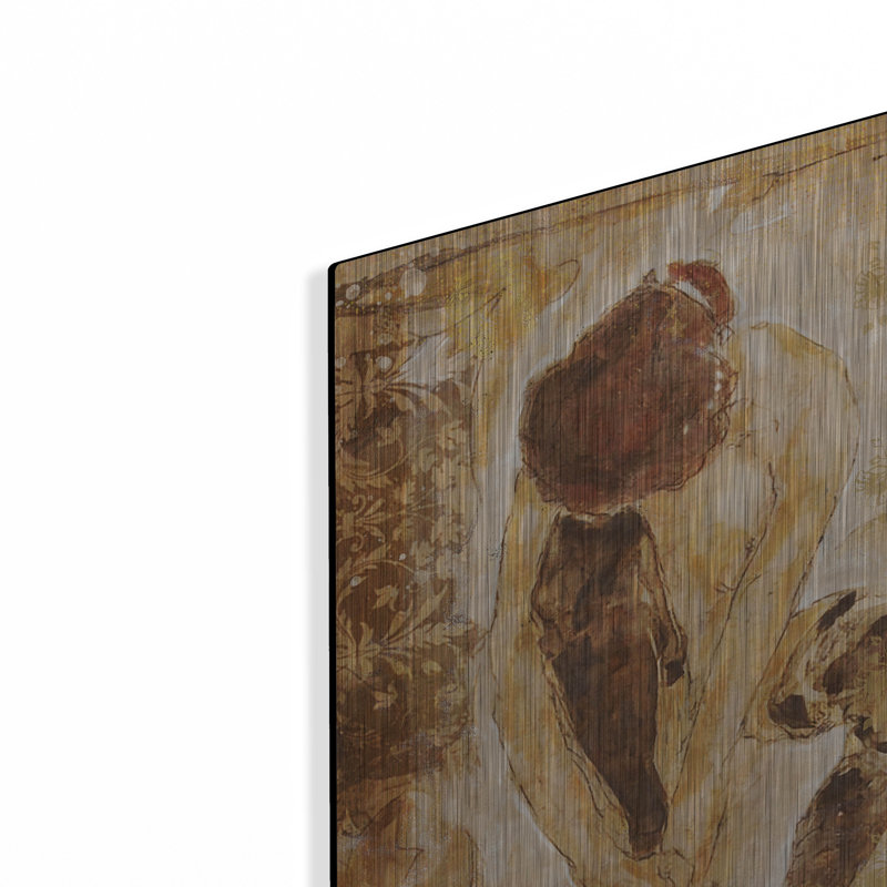 Red Barrel Studio® «Repose» par Marta Wiley, art mural en métal, H 24 po x l 16 po