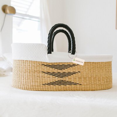 Moses Baskets with Bedding -  Design Dua, BB116-BU