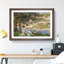 On the Bank of the Seine by Claude Monet - Framed Print-62760153-62760155