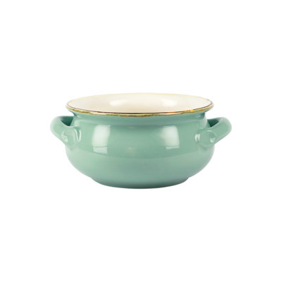Italian Bakers Round Stoneware Baker