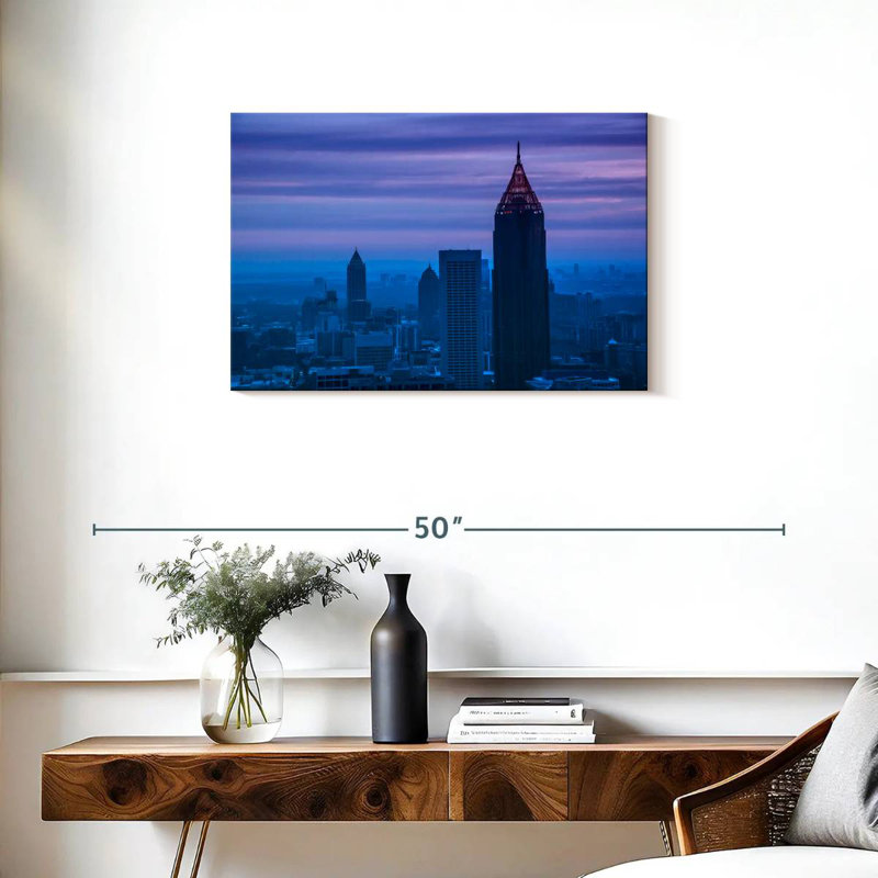 Crépuscule à Atlanta